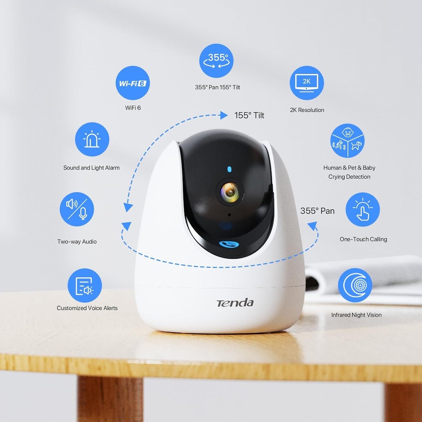 Tenda 2K SmartCam | كاميرا تيندا الذكية 2K