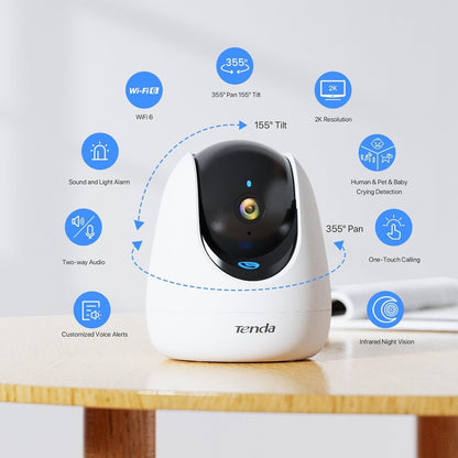 Tenda 2K SmartCam | كاميرا تيندا الذكية 2K