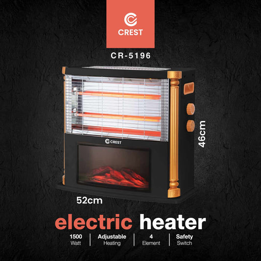FireStyle Electric Heater | مدفأة كهربائية ستايل فايير – بواجهة لهب كهربائية