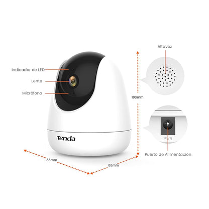 Tenda Smart Indoor Camera CP3 | كاميرا تيندا الذكية الداخلية CP3