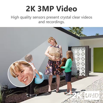 IMOU Doorbell 2S Kit | جرس باب IMOU 2S لاسلكي مع شاشة فيديو مقاوم للماء